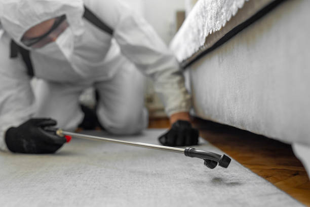 Professional Cockroach Control technician working in Cleveland, OK